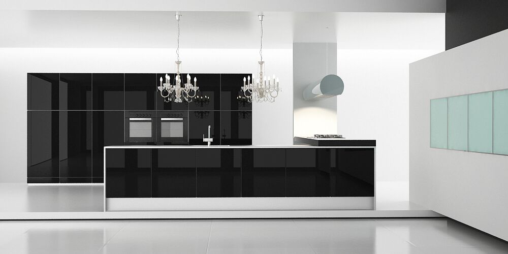 Classic Black And White Kitchen the black and white kitchen design Classic Black And White Kitchen the black and white kitchen design