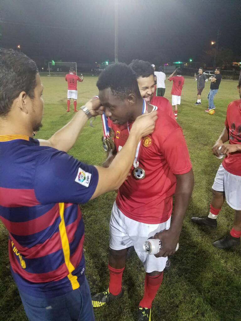 North Miami Soccer Team sponsored by Lioher