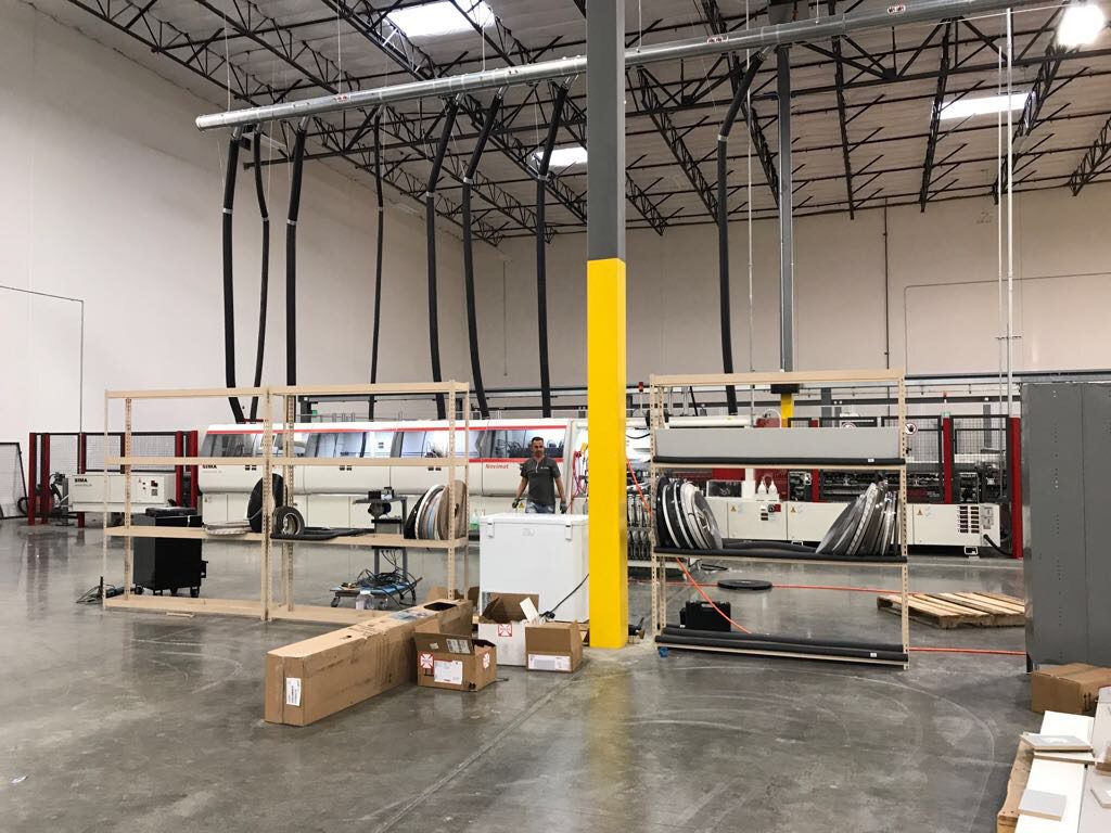 Setting up the New Factory in Las Vegas