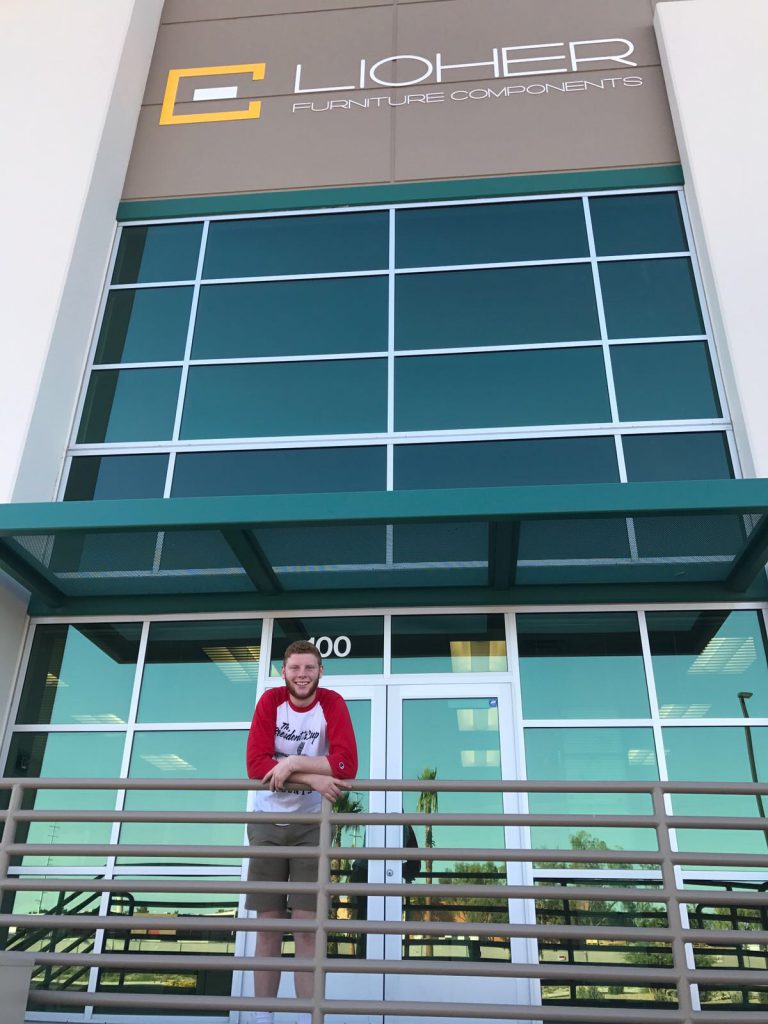 Steven in our factory in Las Vegas